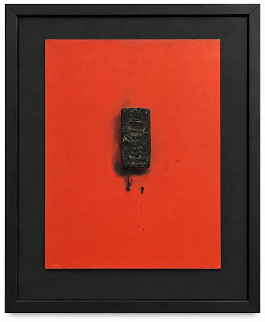 Bernard Aubertin (1934-2015) - Téléphone brûlé
