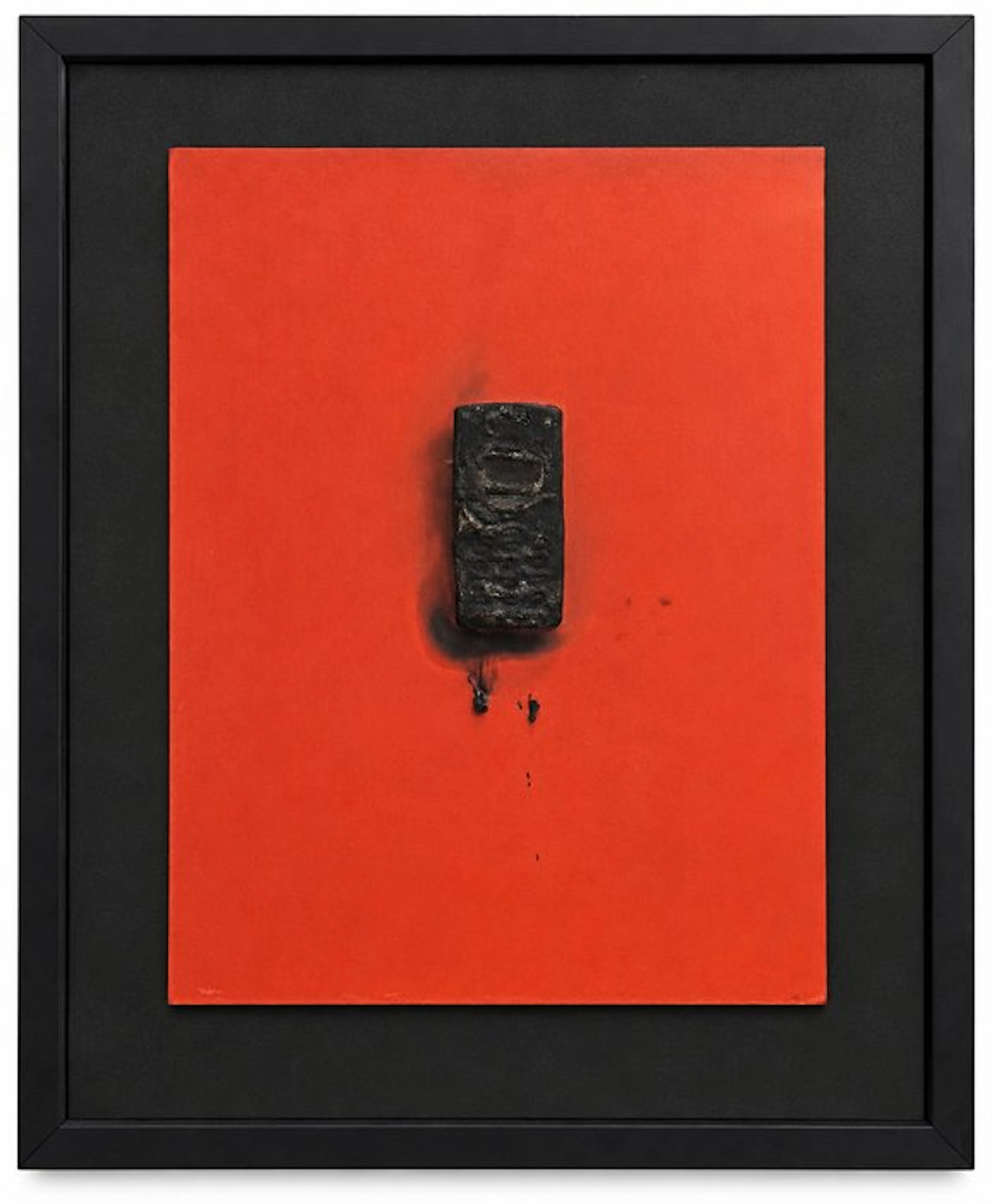 Bernard Aubertin (1934-2015) - Téléphone brûlé