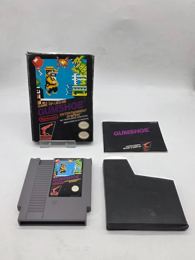 Nintendo - Nes - - Rare GUMSHOE (FRA) - Pal B - Video game - In original box