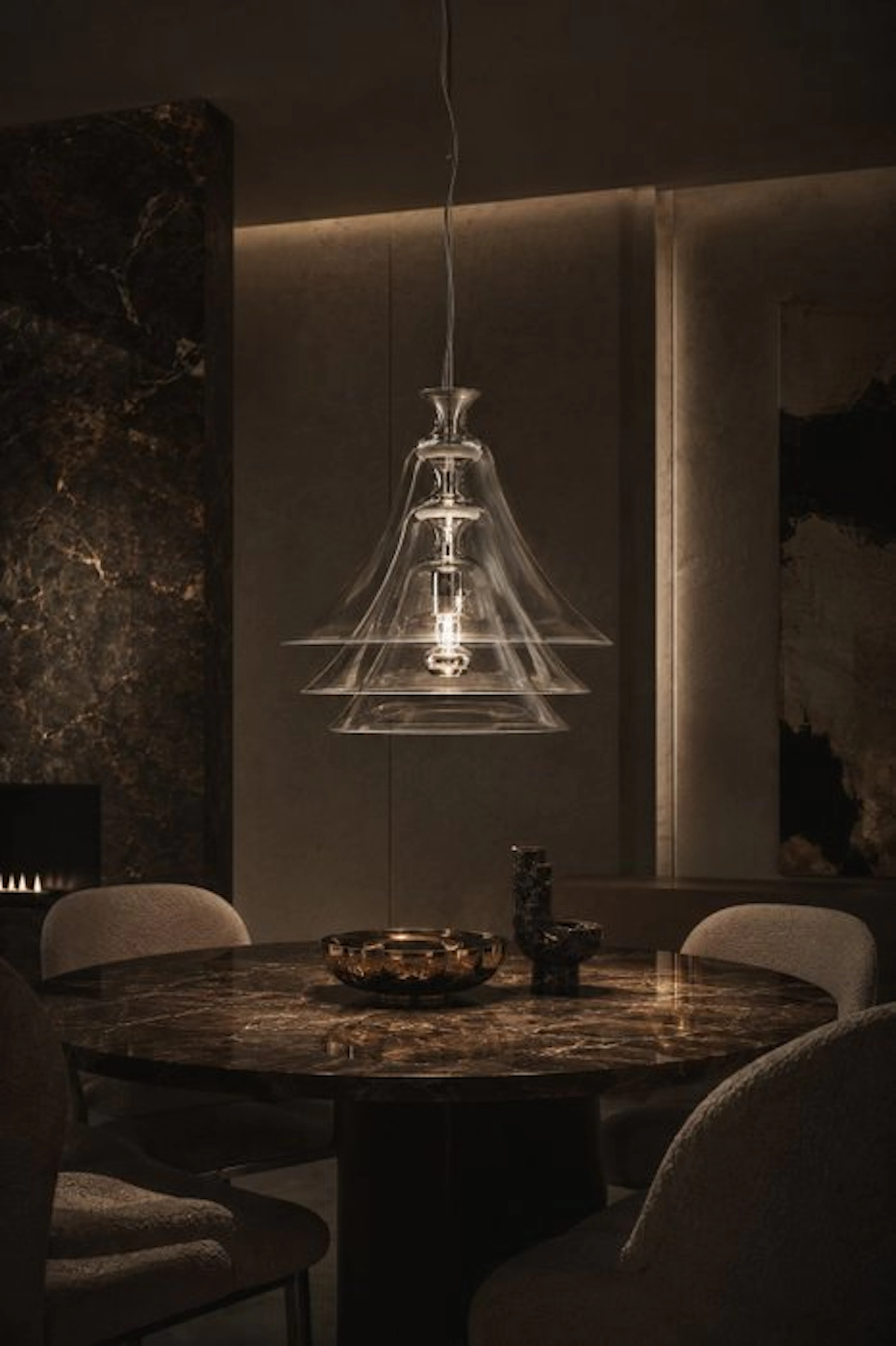 Andrea Branzi - Lamp - Campanula lim edit 2025 - Glass