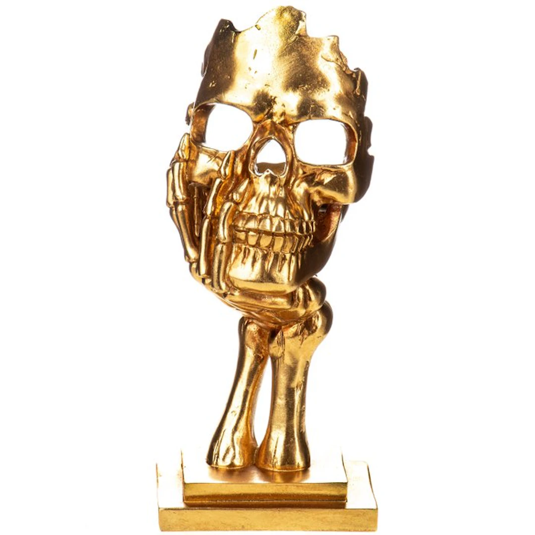 Figure - Thinking Skeleton - Resin