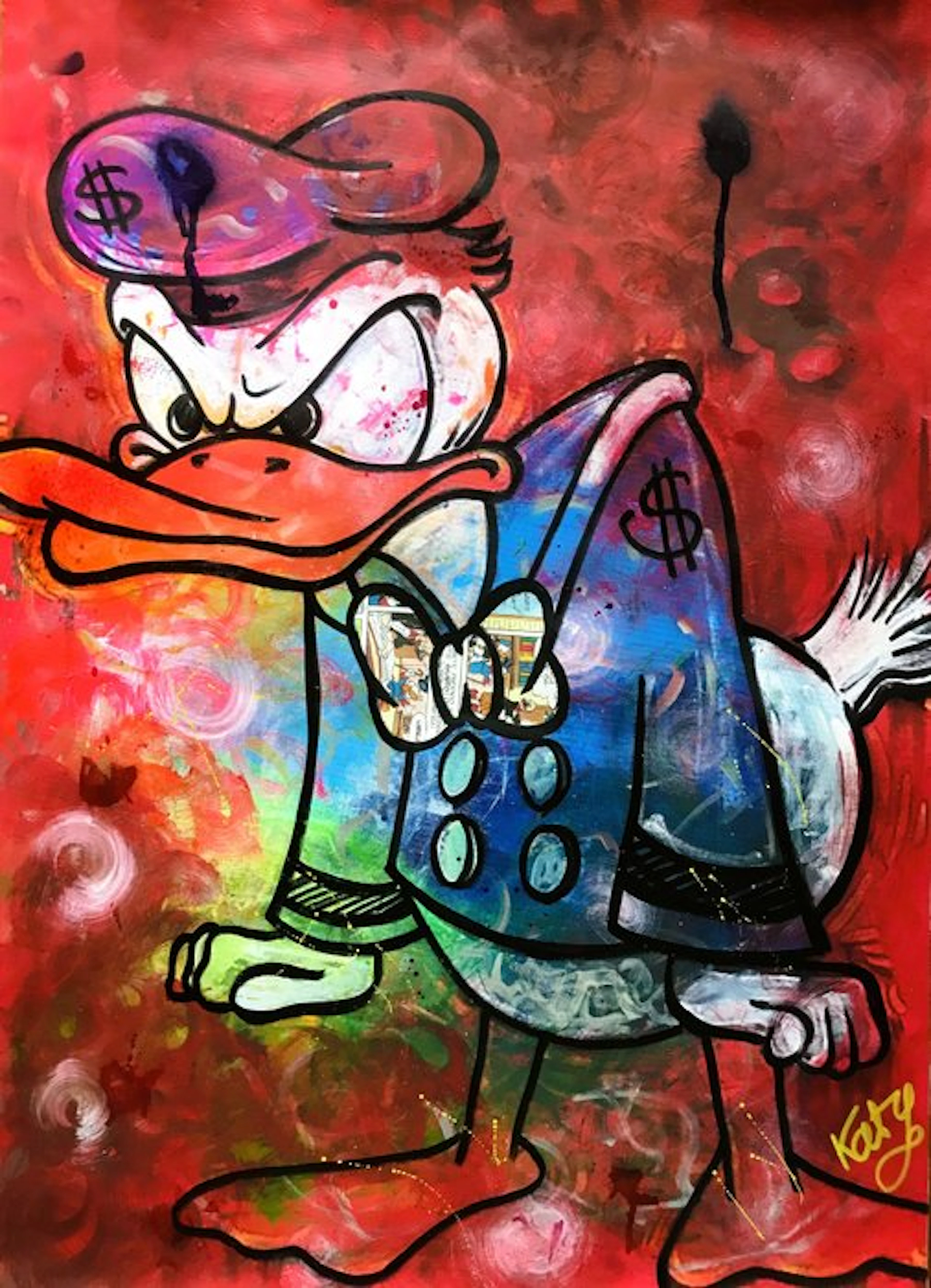 Caterina Lemma(Katy) - Donald Duck in Red
