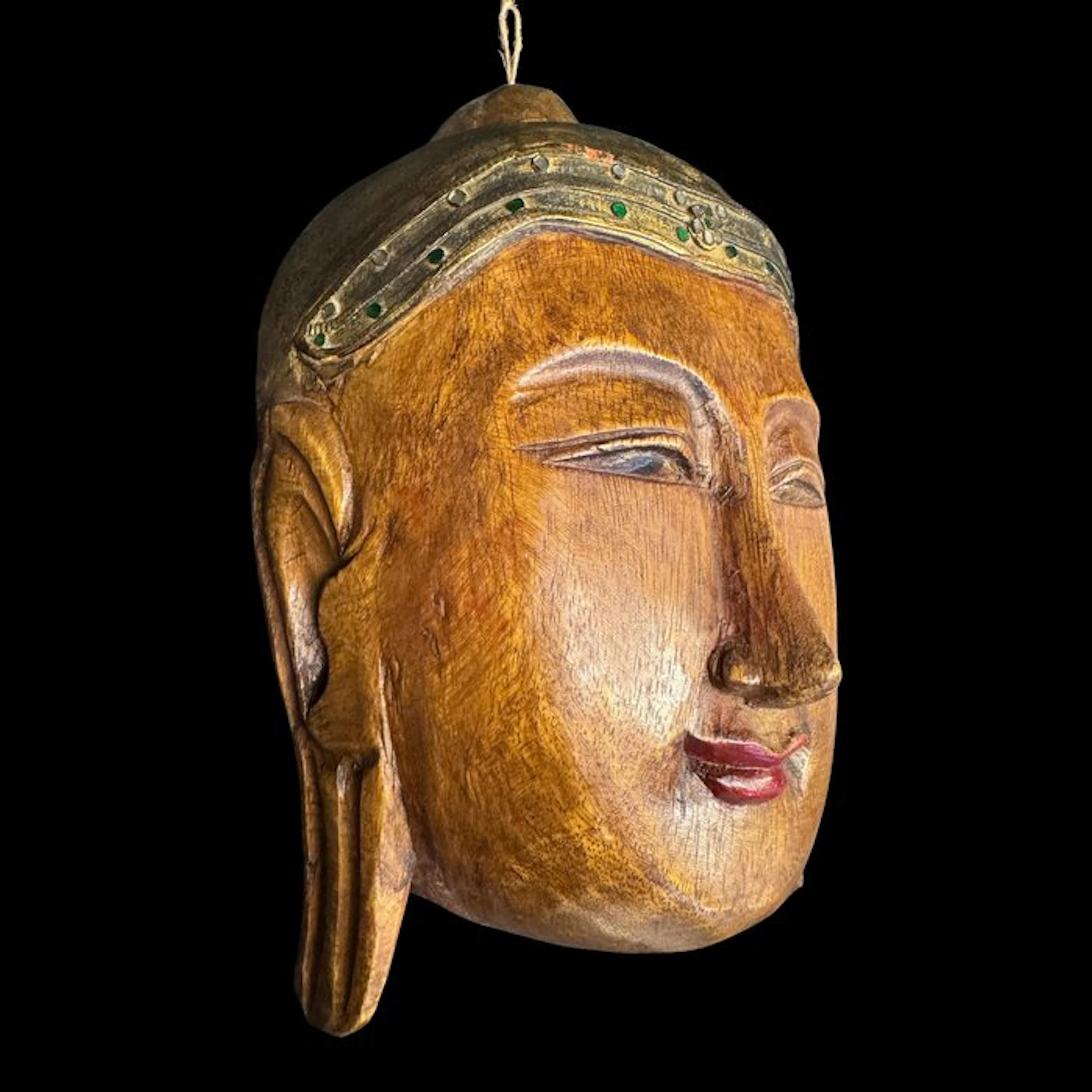 Buddha - Wood (Teak) - Thailand - Late 20th century