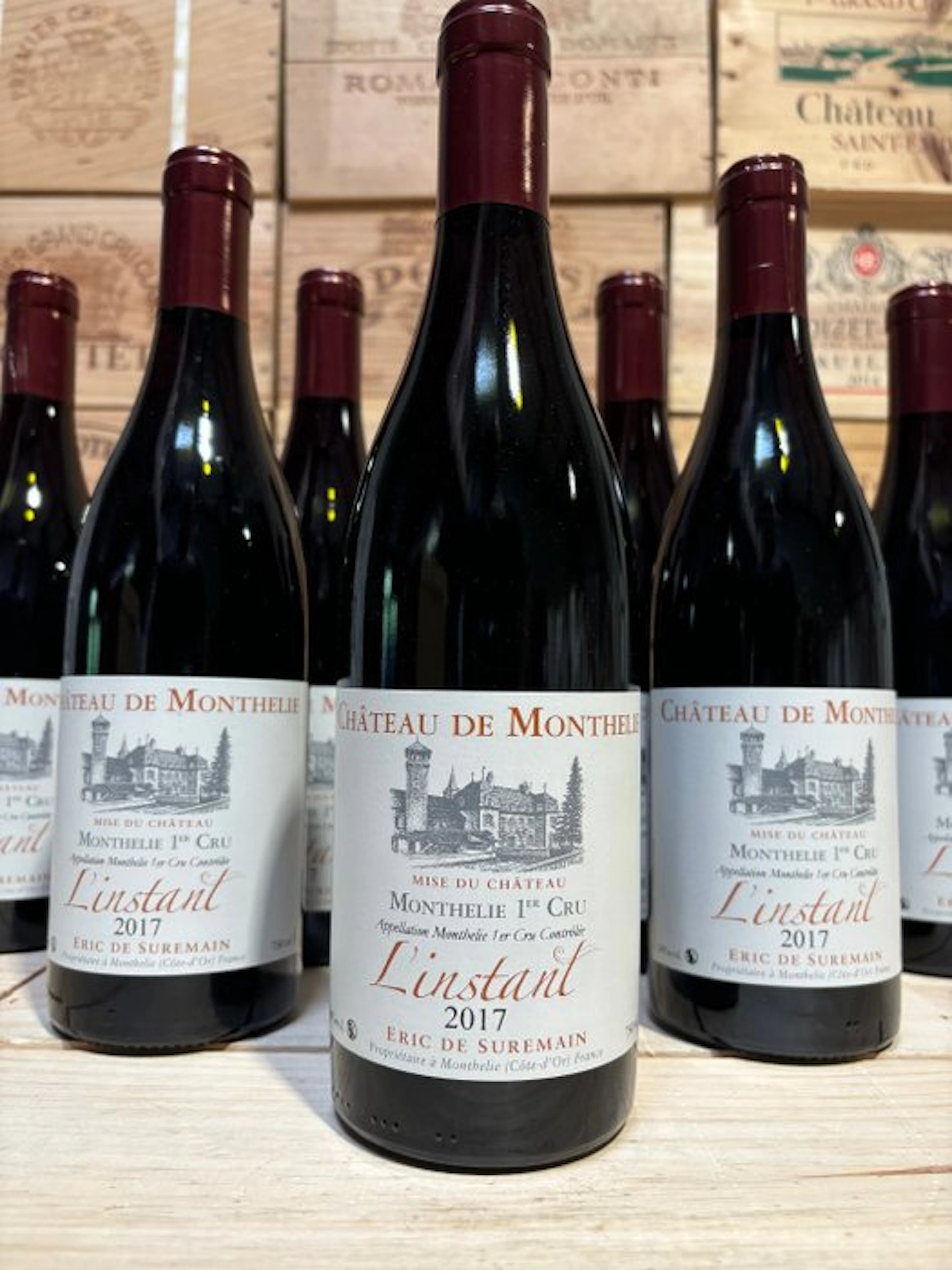 2017 Château De Monthelie "L’instant" - Monthelie 1er Cru - 12 Bottles (0.75L)