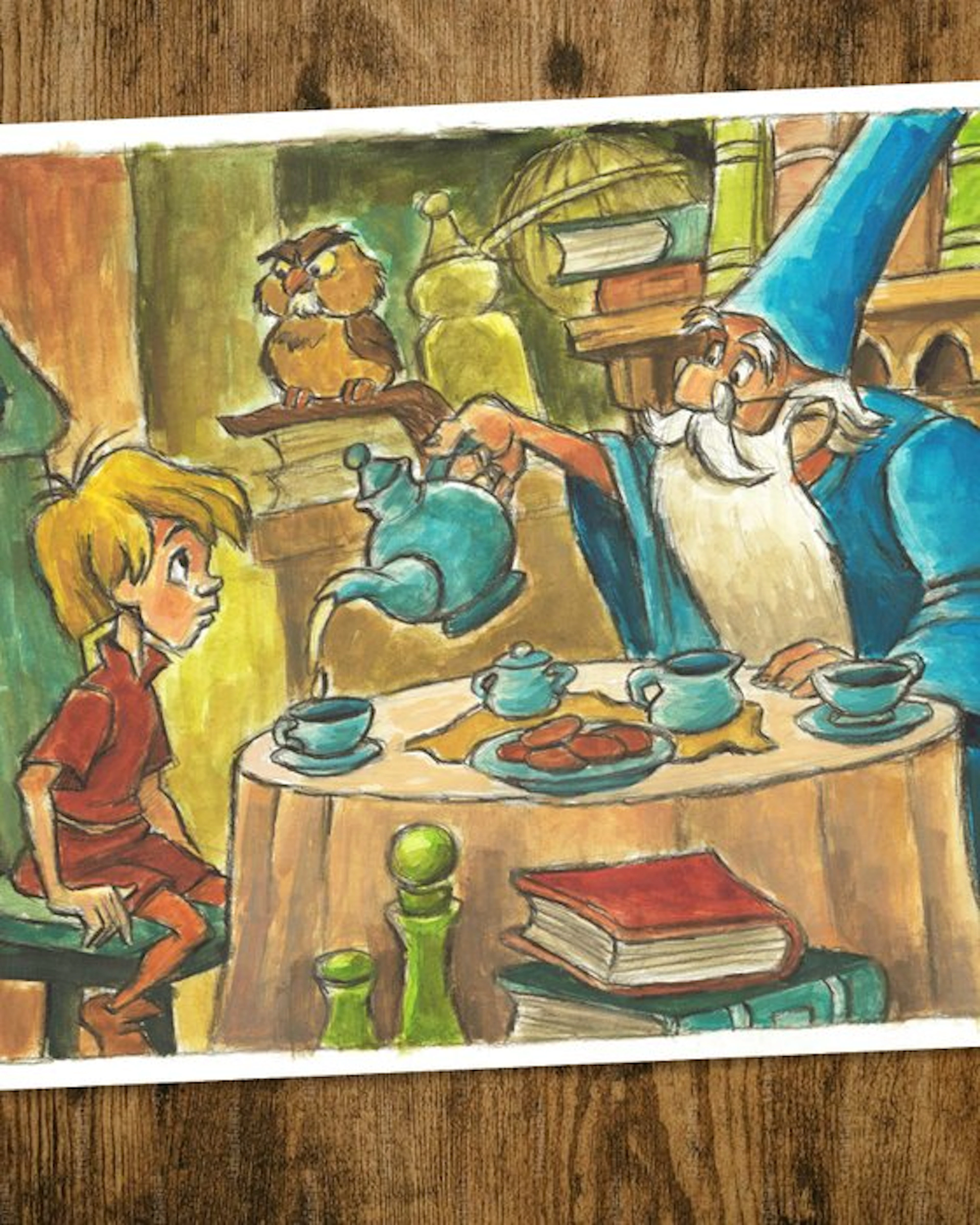 Vizcarra - Arthur & Merlin “The Sword in the Stone”...