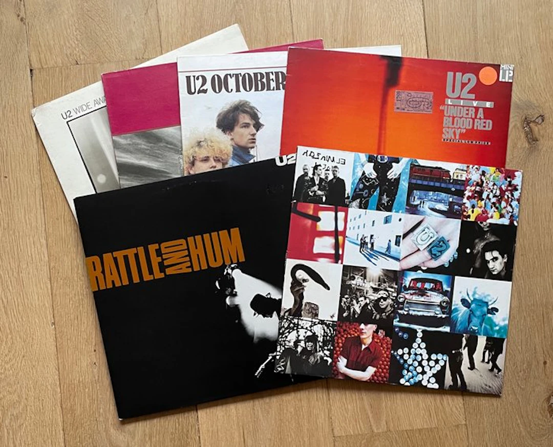 U2 - Collection of 6 vinyl records - Vinyl record - 1981