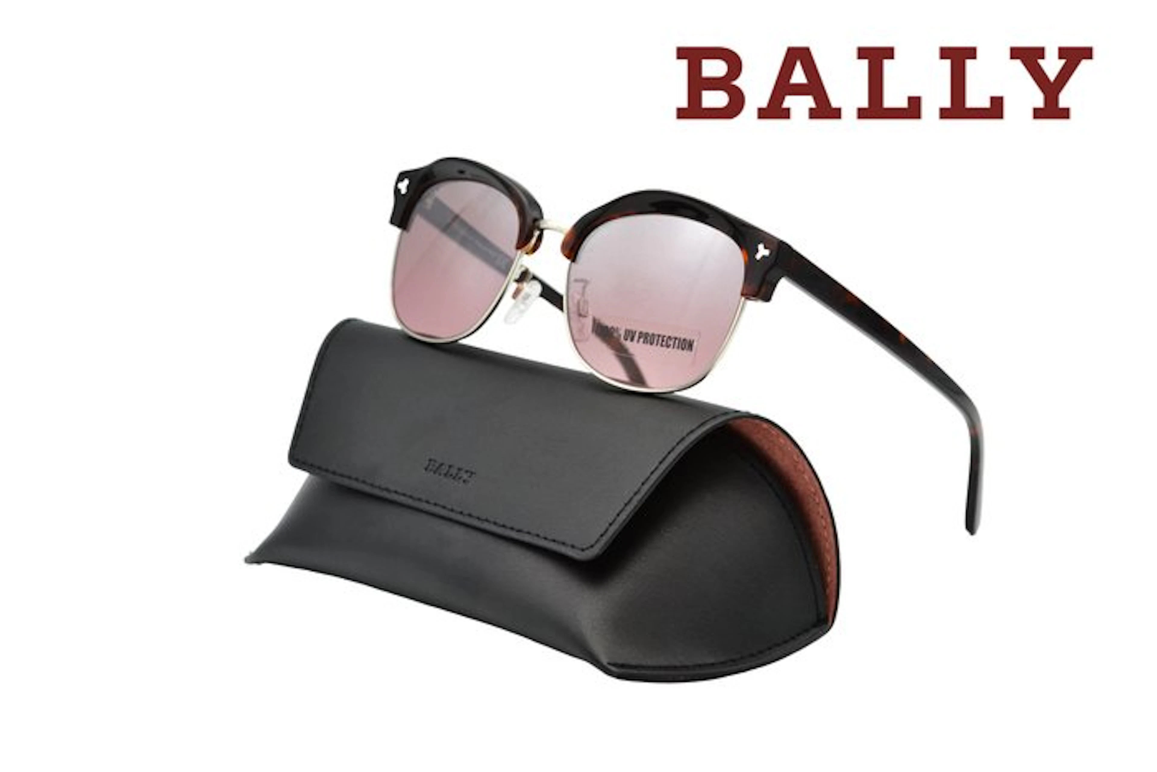 Bally - Made in Italy - BY0012H 56U - Acetate & Silver...