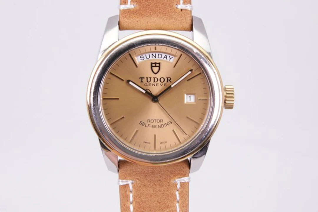 Tudor - Glamour - No reserve price - 56003 | Champagne Dial - Men - 2000-2010