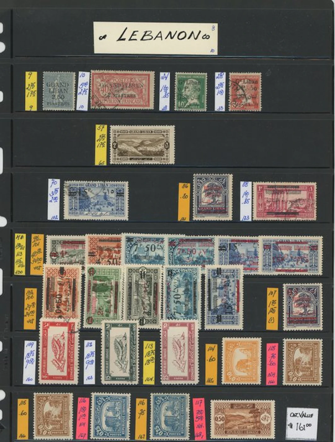 French Colony - CATALOGUE VALUE +4000 - Greater Lebanon /...