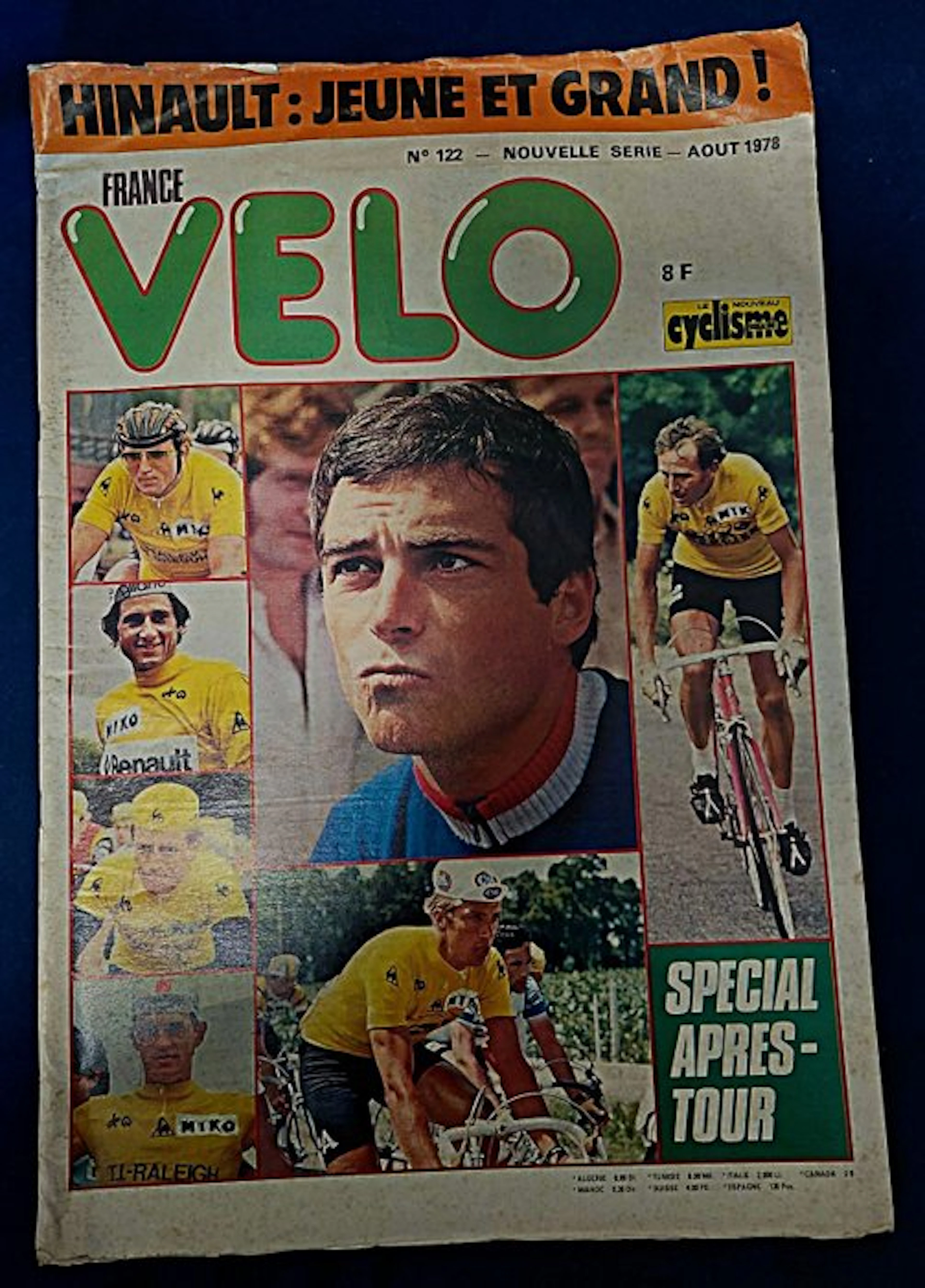 Tour de France - Bernard Hinault - 1978 - Event memorabilia