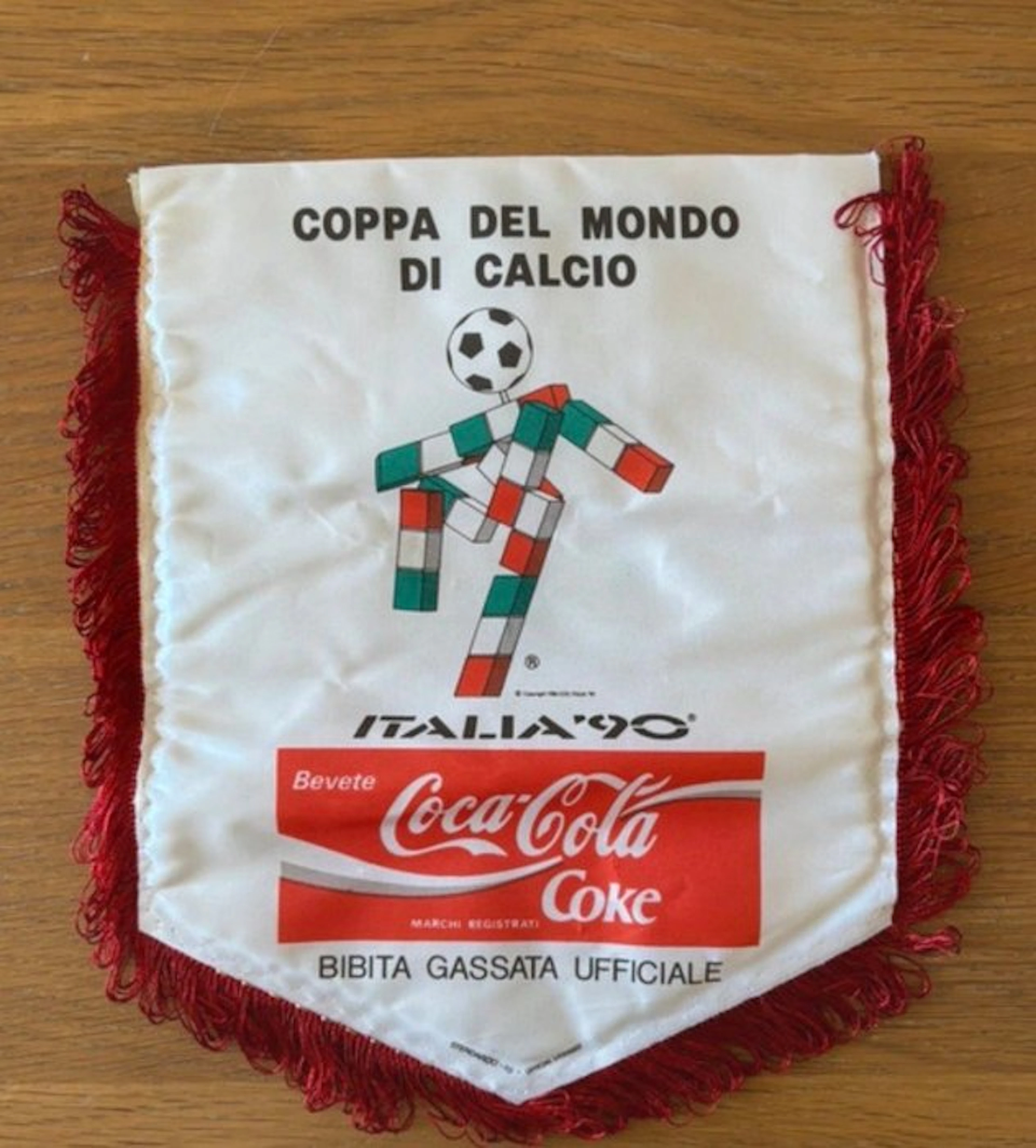 Coppa del Mondo FIFA - 1990 - Flag / pennant
