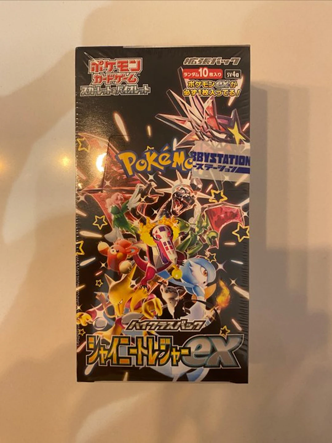 Pokémon - 1 Box - Shiny treasure ex SV4a box sealed...