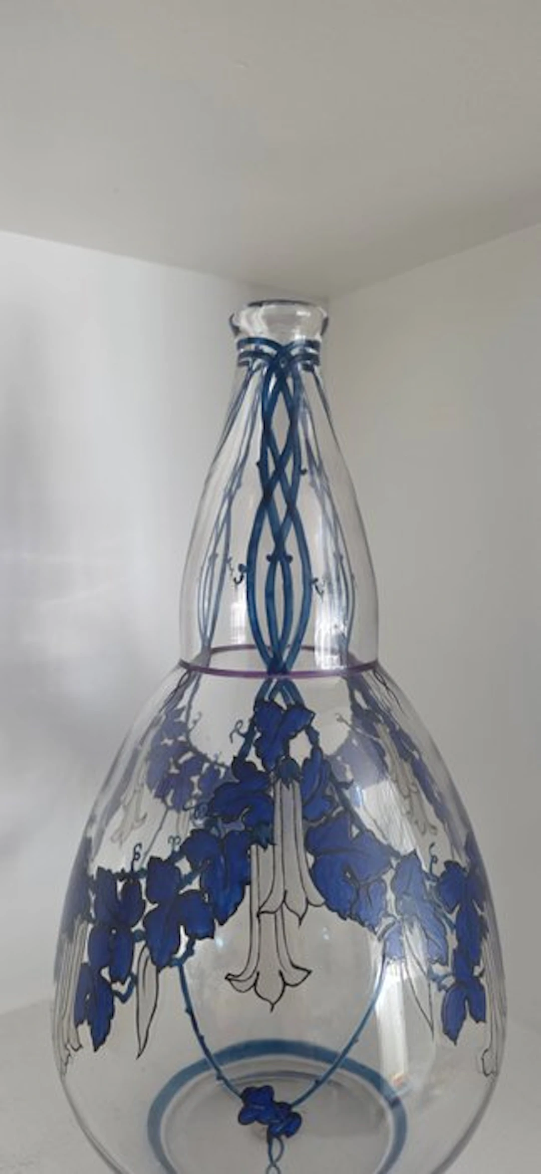 Marcel Goupy - Bottle - Glass - Art Deco