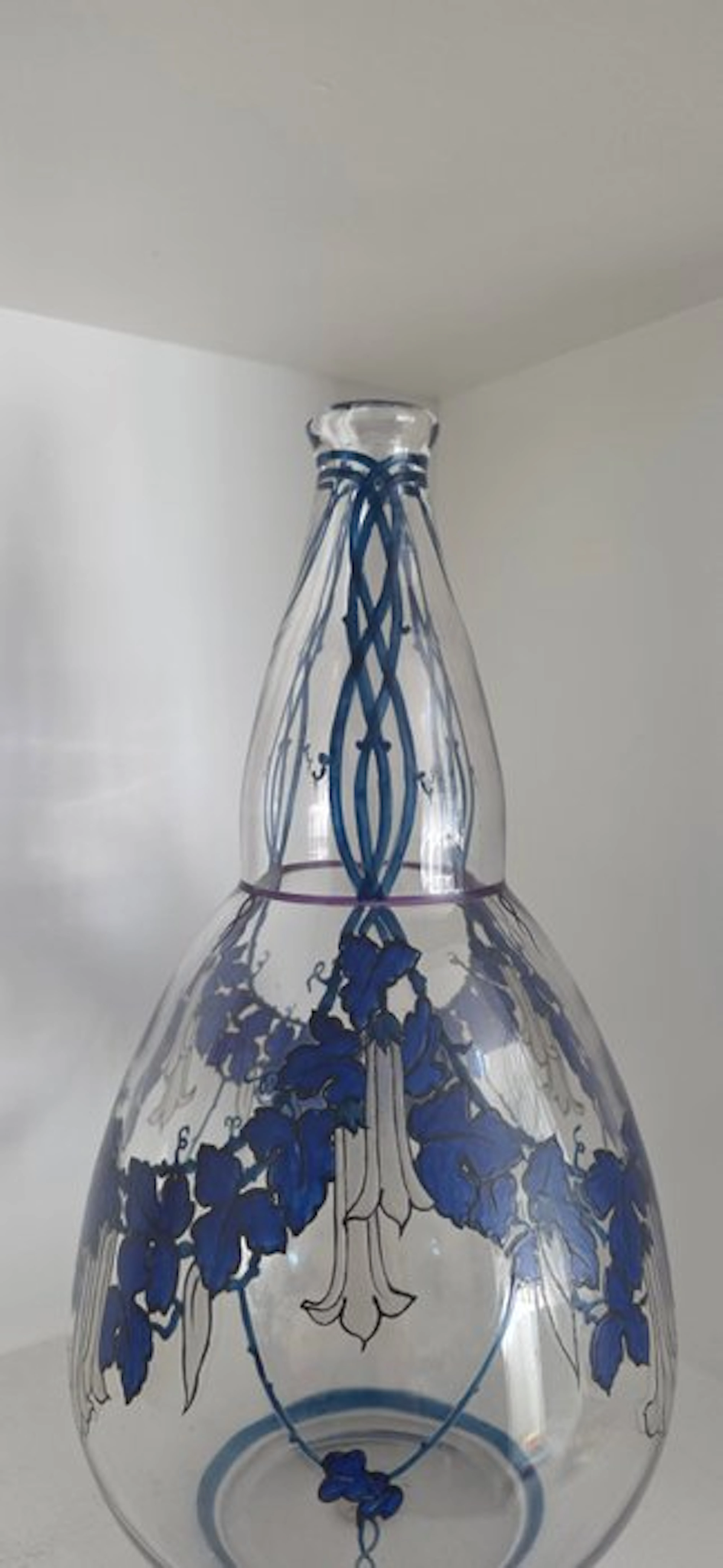 Marcel Goupy - Bottle - Glass - Art Deco