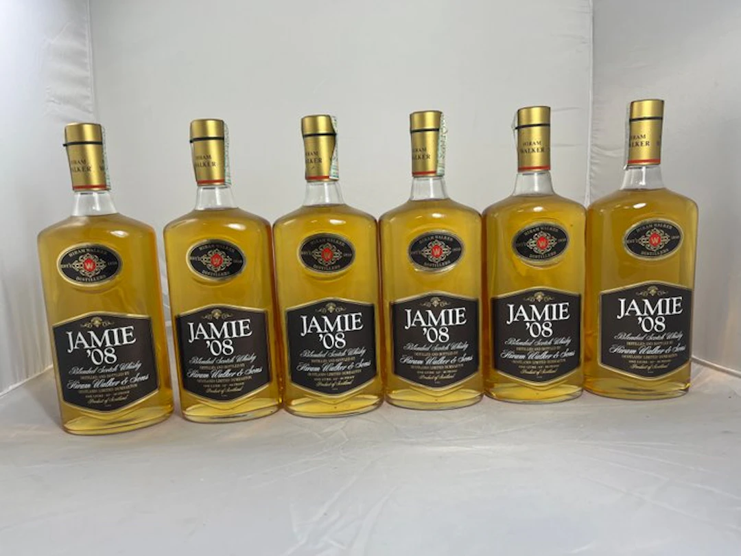 Jamie '08 - Hiram Walker - b. 1970s - 1 Litre - 6 bottles
