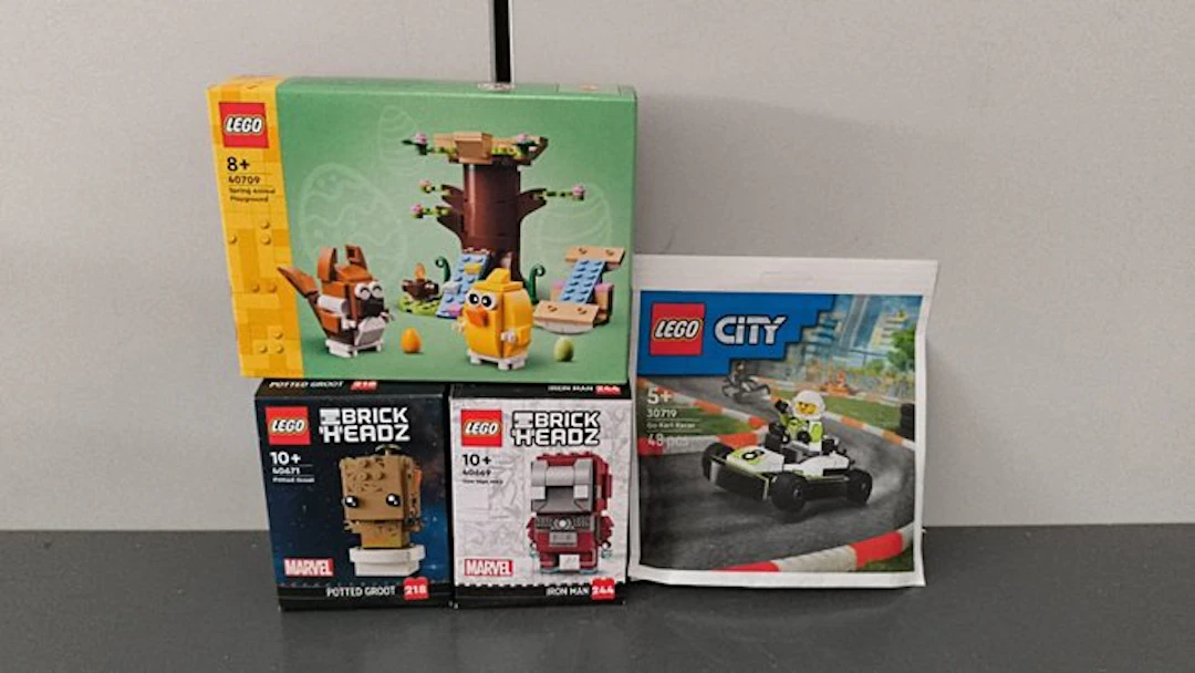 LEGO Set - BrickHeadz, City - 40671-40669-40709-30719