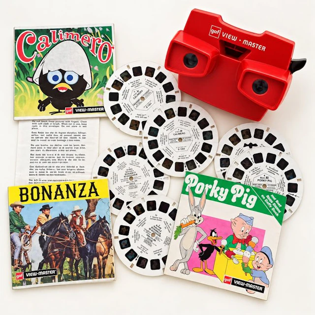 GAF Met 8 kijkschijven (1959-1973) Viewmaster reel