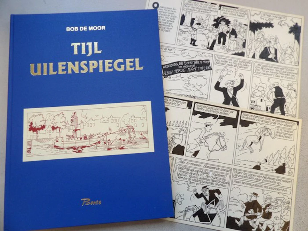 Bob de Moor - Tijl Uilenspiegel - Het valse gebit - luxe...