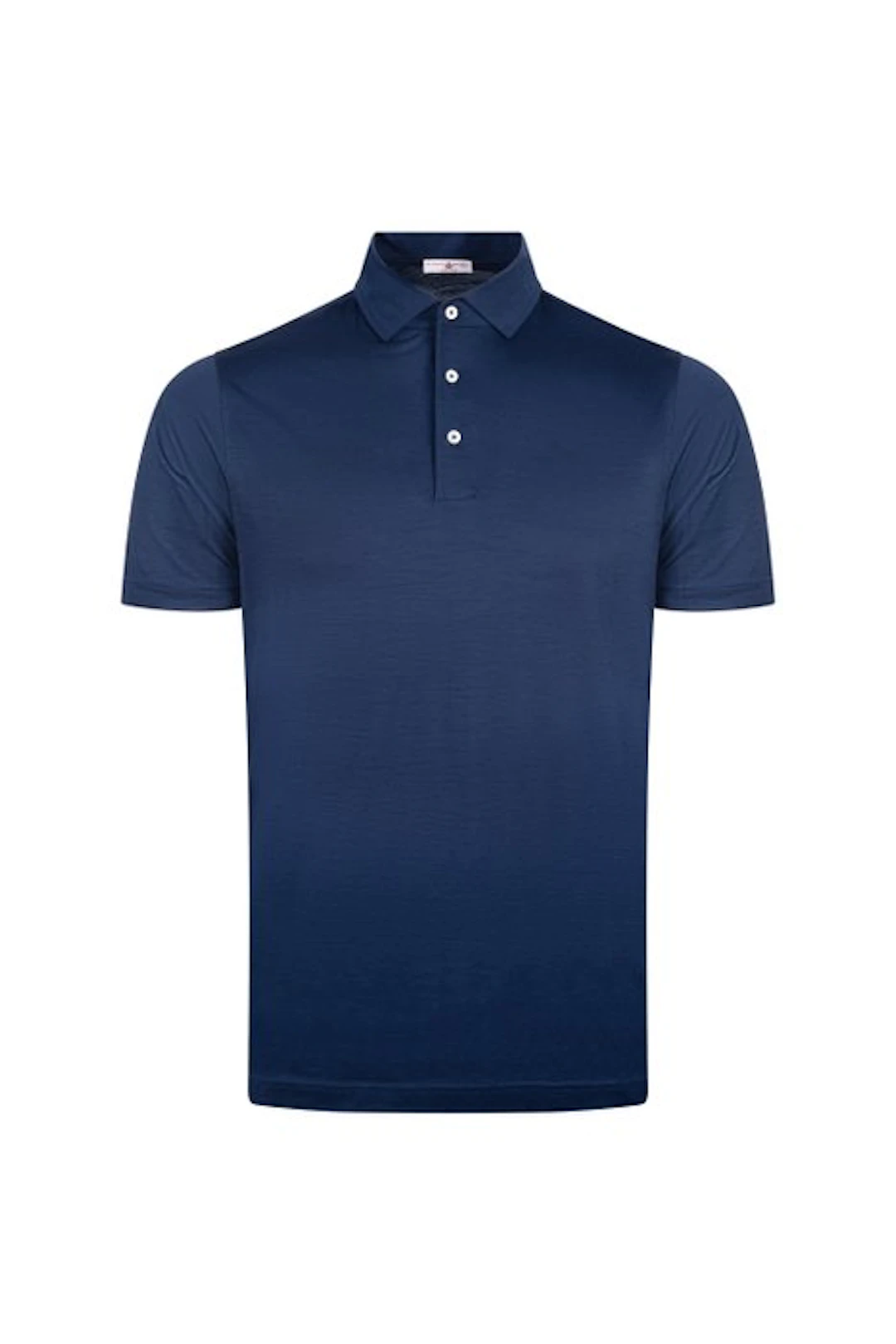 LUCIANO BARBERA - L - Wol Jersey stretch - Luxury - Polo shirt - New with tags