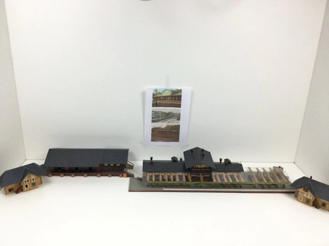 Zelfbouw H0 - Model train buildings (5) - Beautifully...