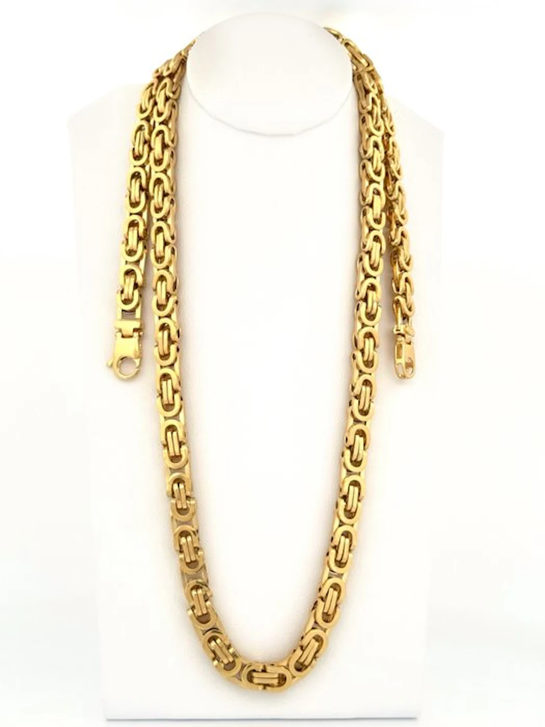 Necklace - 18 kt. Yellow gold - Bizantina - 60 cm