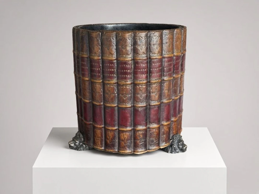 Flower pot - Trompe l'Oeil "Royal Academy Pictures" Faux...