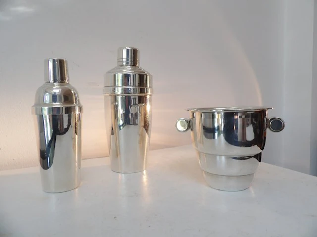 Wiskemann - Cocktail shaker (3) - Silverplated