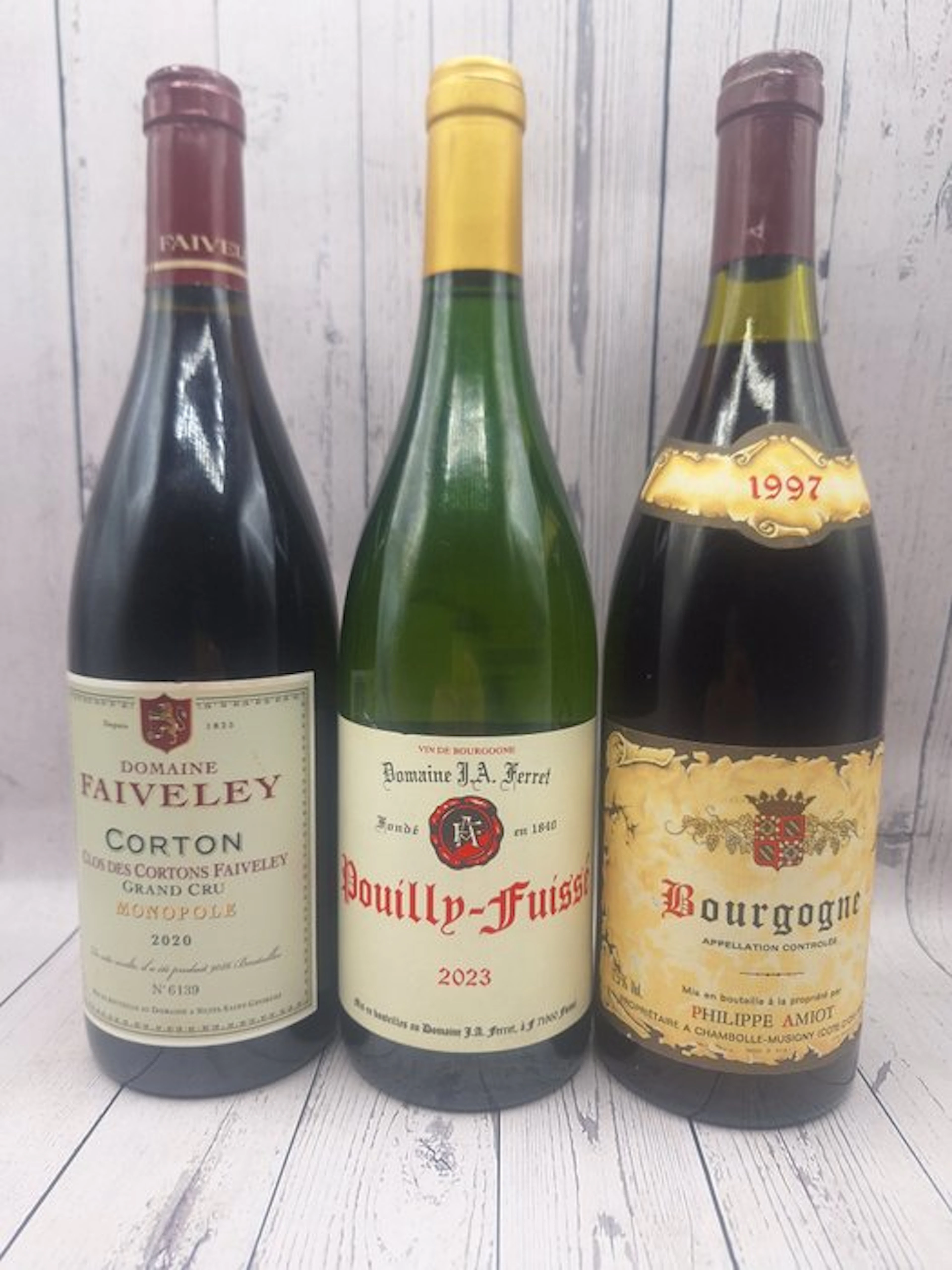 2020 Domaine Faiveley Corton Grand Cru 2023 Domaine J.A