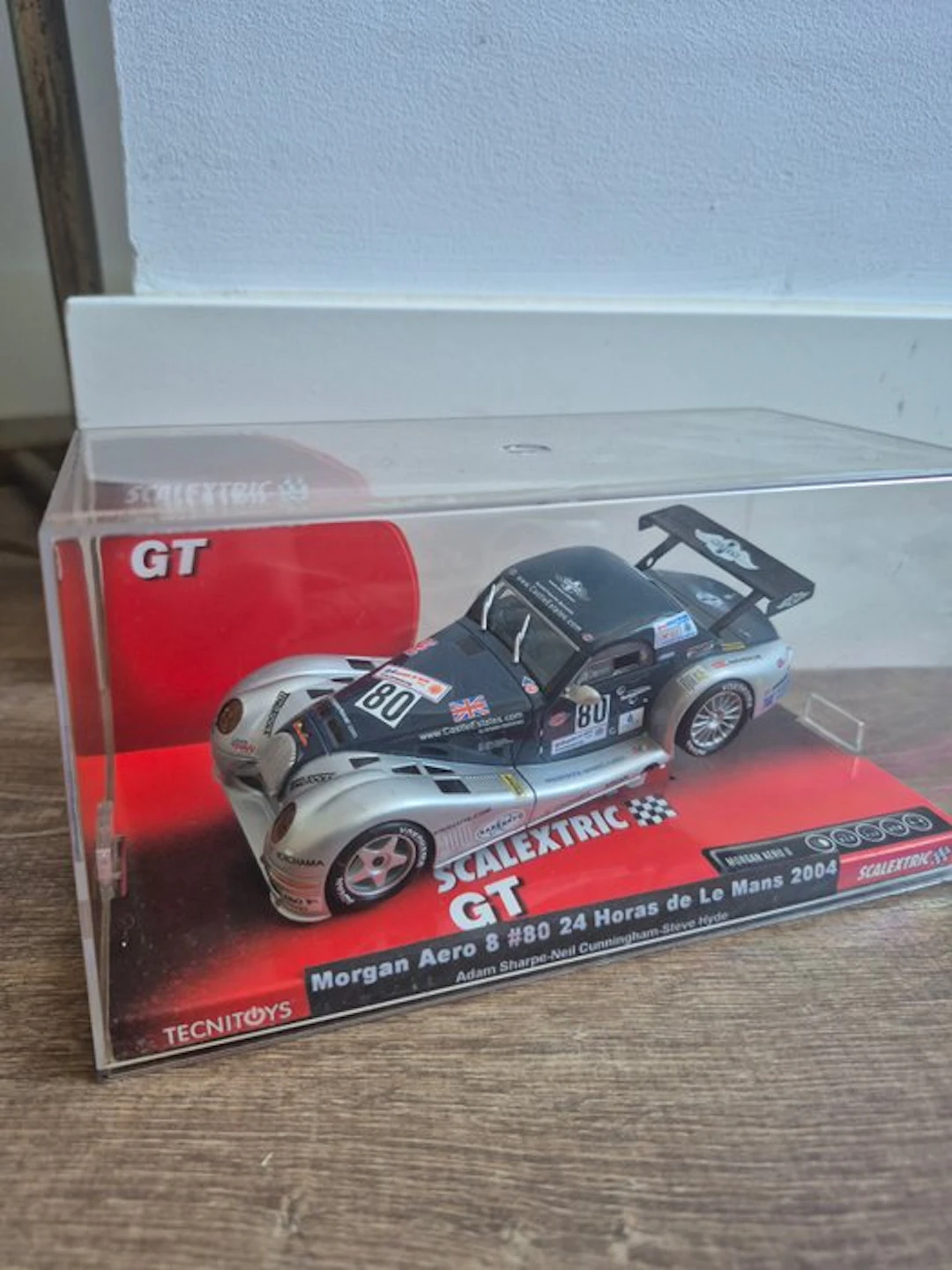 Scalextric - Slot car Morgan Aero 8 #80 24 Horas de Le...