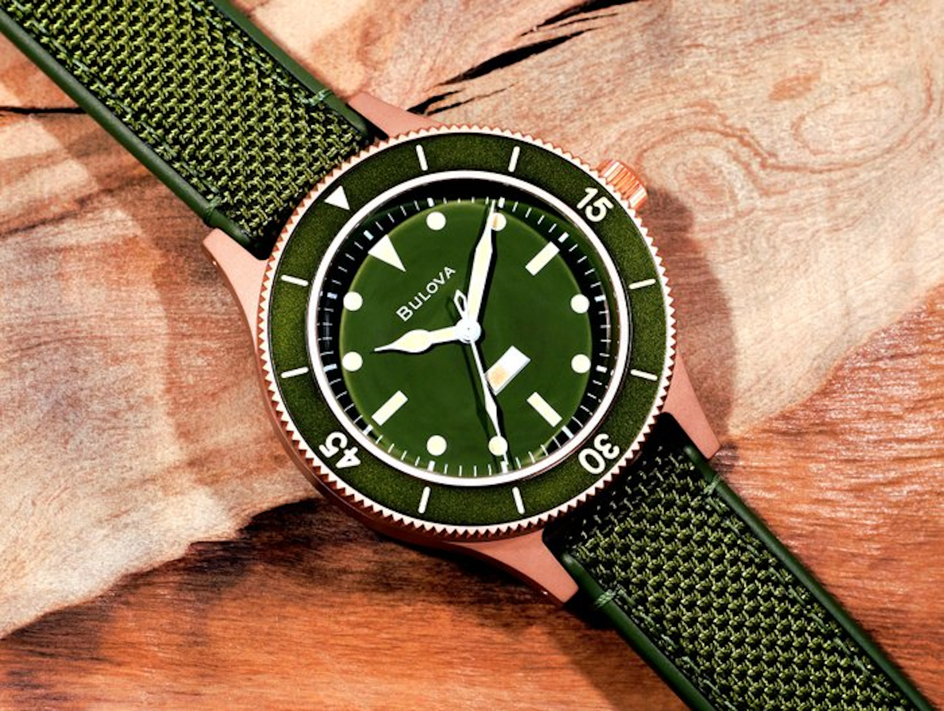 Bulova - Collezione Military Mil-Ships Bronze 150...