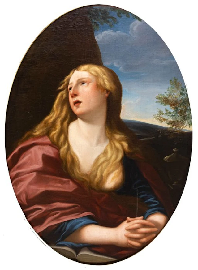 Francesco Albano (1578 – 1660), Workshop of - Santa Maria Maddalena penitente