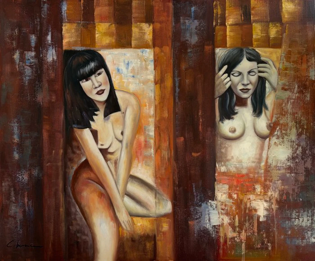 Carole Hermann (1958 - ) - Nus