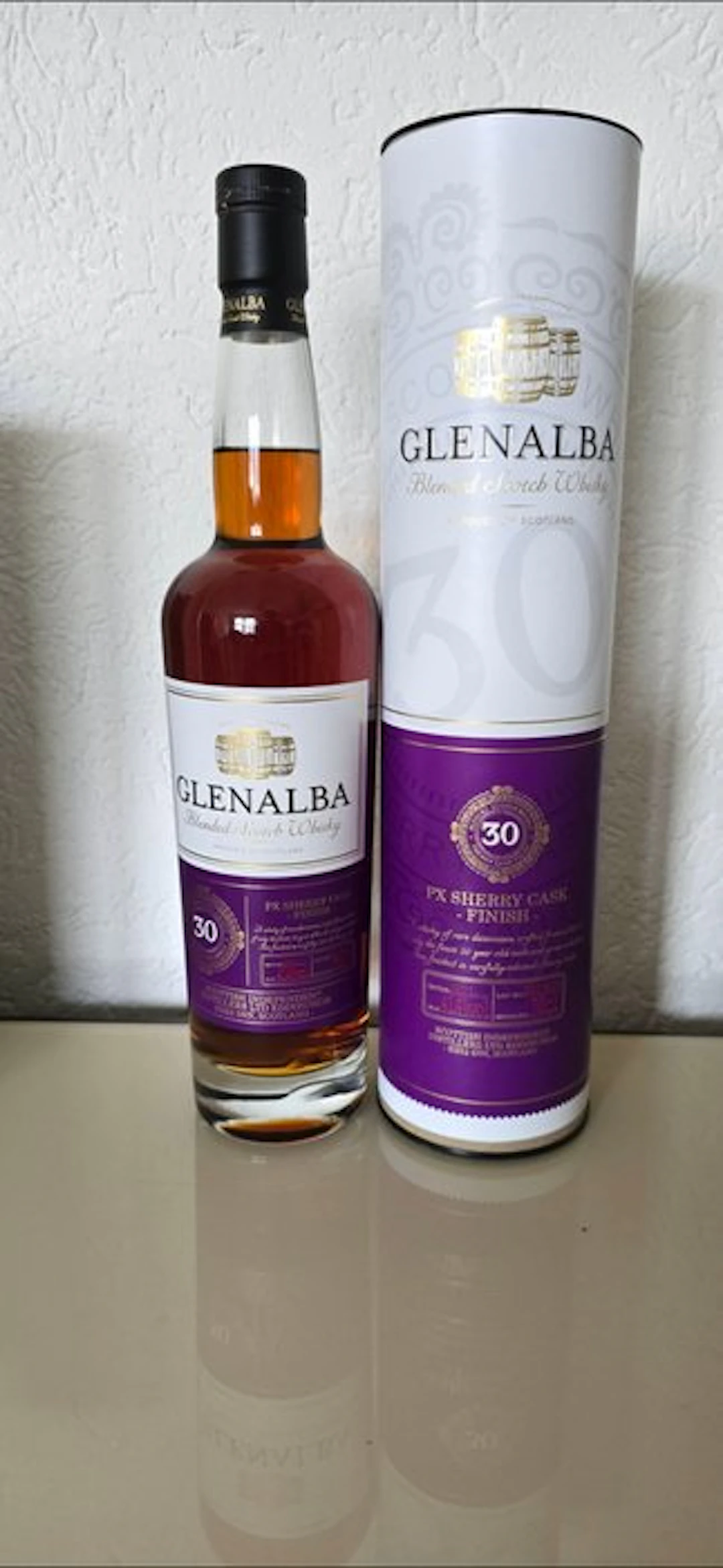 Glenalba 30 years old PX Sherry Cask Finish - 70cl