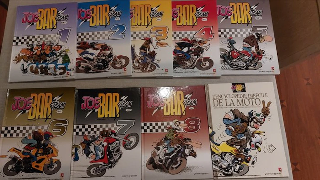 Joe Bar Team T1 à T8 + HS - Série complète - 9x C - EO/Ré - 9 Album - 2003/2014