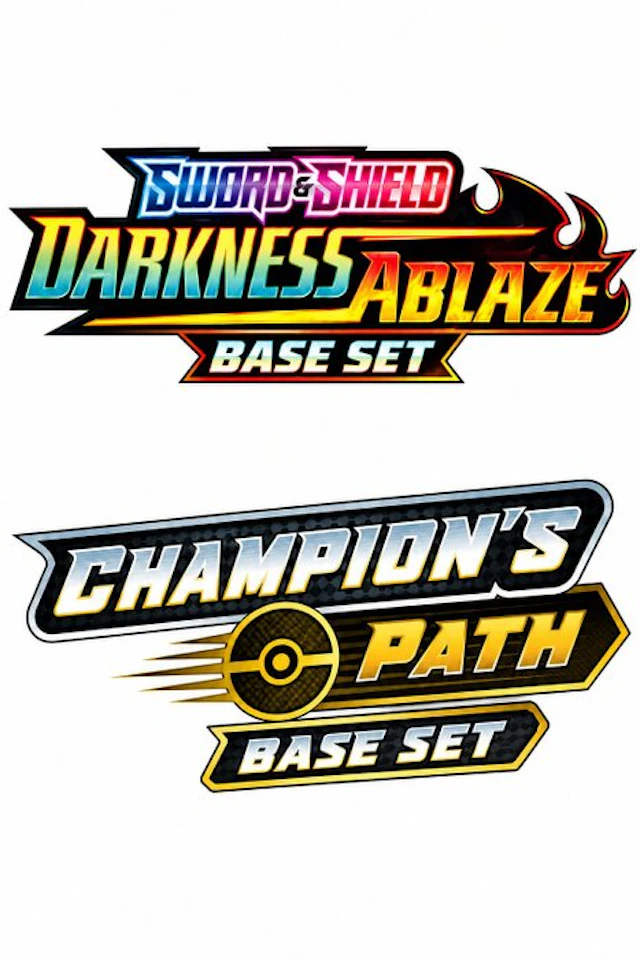 Complete set Champion’s Path & Darkness Ablaze - Base Sets – Commons