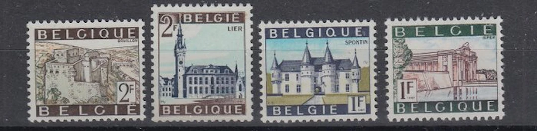 Belgium 1967 - Phosphorescent paper - OBP : 1397/1398 P3