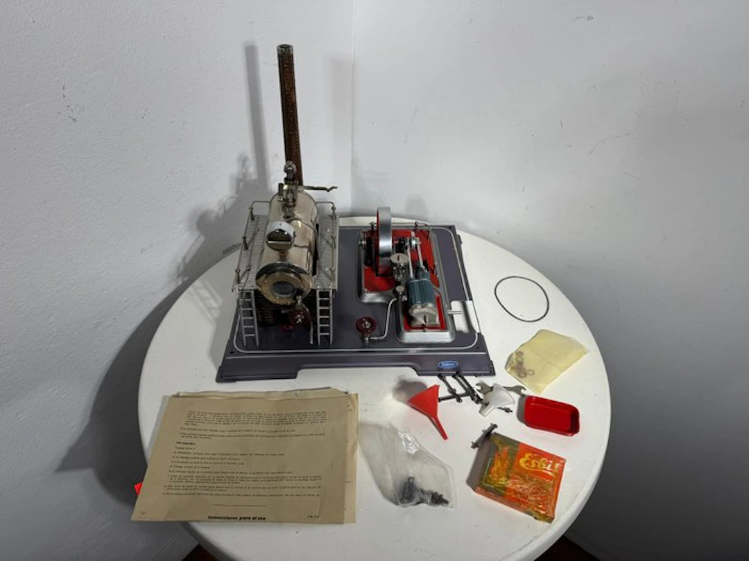 Steam engine - Wilesco - Metal - 1960-1970 - D20 Steam Engine, Boxed