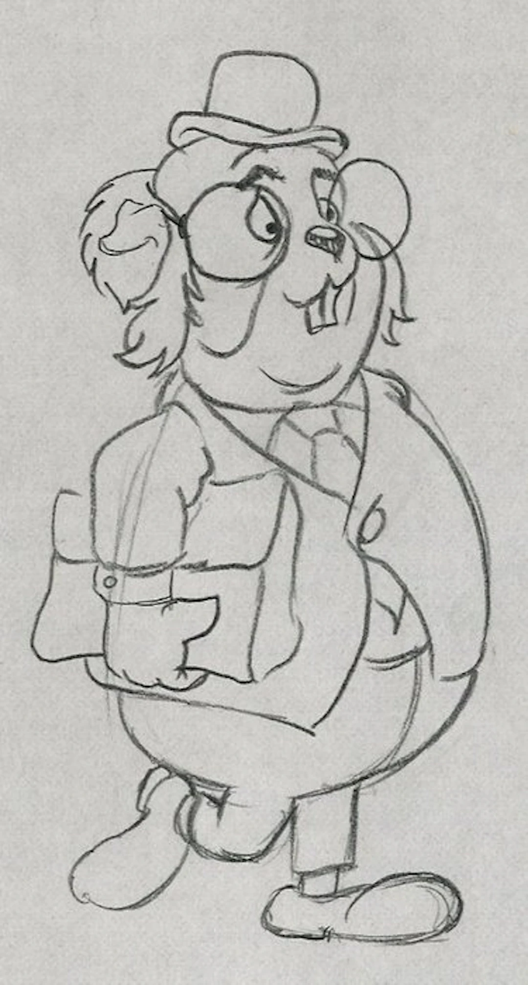 Marten Toonder Studio's - 1 Original drawing - Tom Poes...