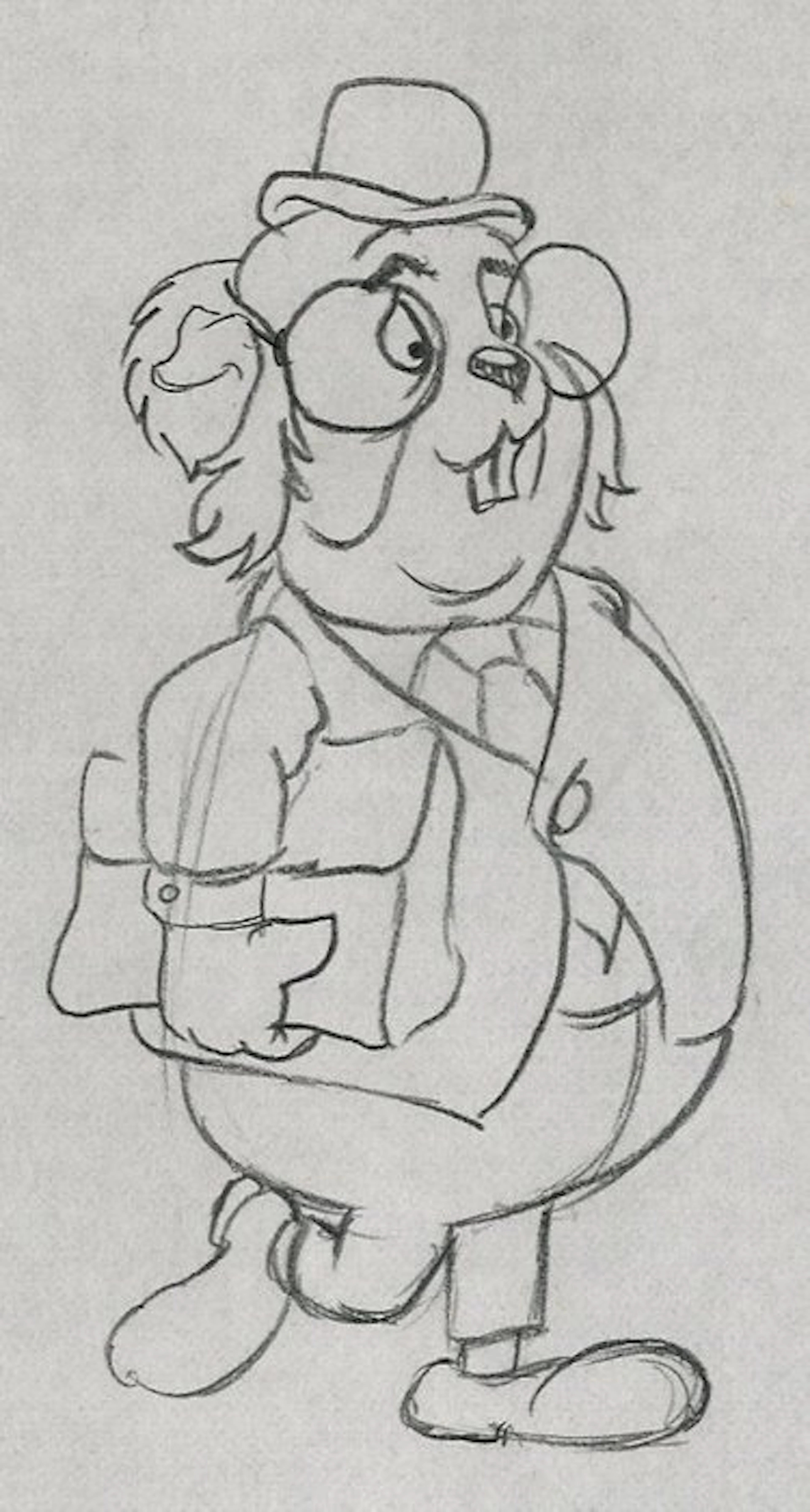 Marten Toonder Studio's - 1 Original drawing - Tom Poes...