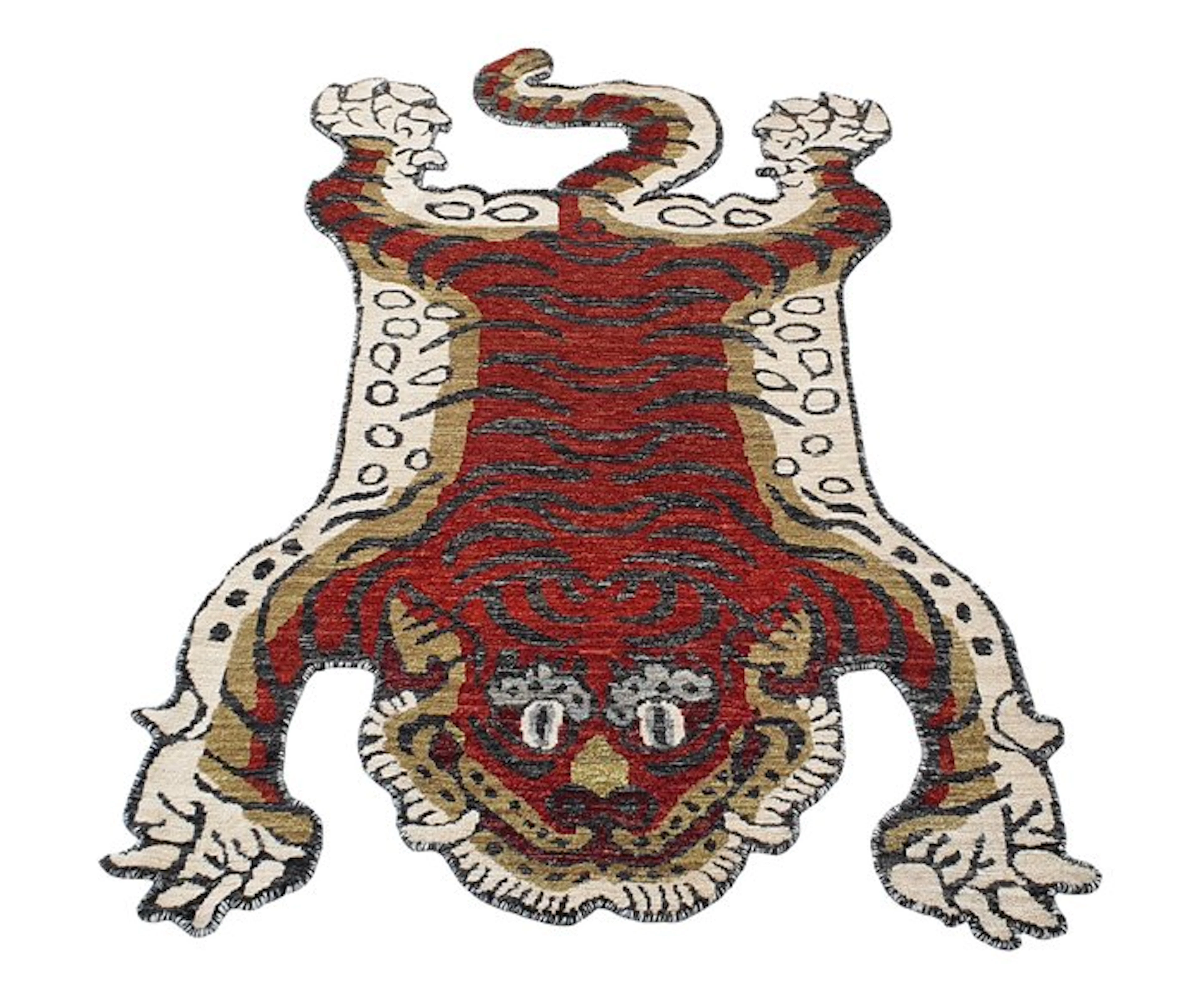Designer Carpet - New - Tiger - Rug - 188 cm - 112 cm