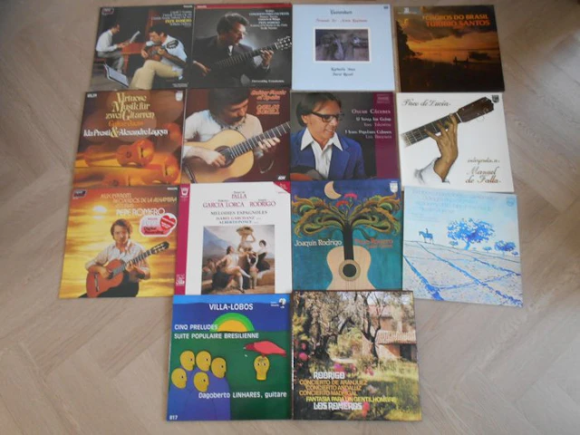 Spanish Guitar collection - Multiple artists - Collection of 14 x albums feat