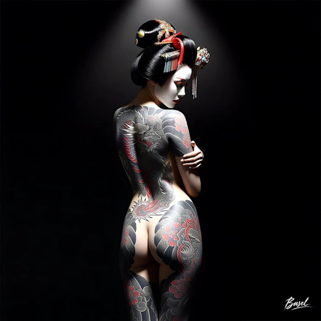 baselart - Dragon Empress — The Spirit of Irezumi