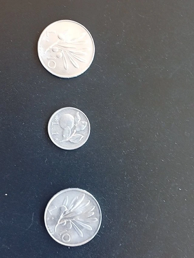 Italy, Republic 1 Lira 1950 + 10 Lire 1949/1950 (No reserve price)