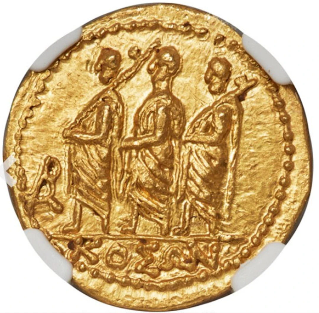 Romania, Dacia, Koson Stater circa 44–42 BC – NGC Choice MS, 5/5–5/5