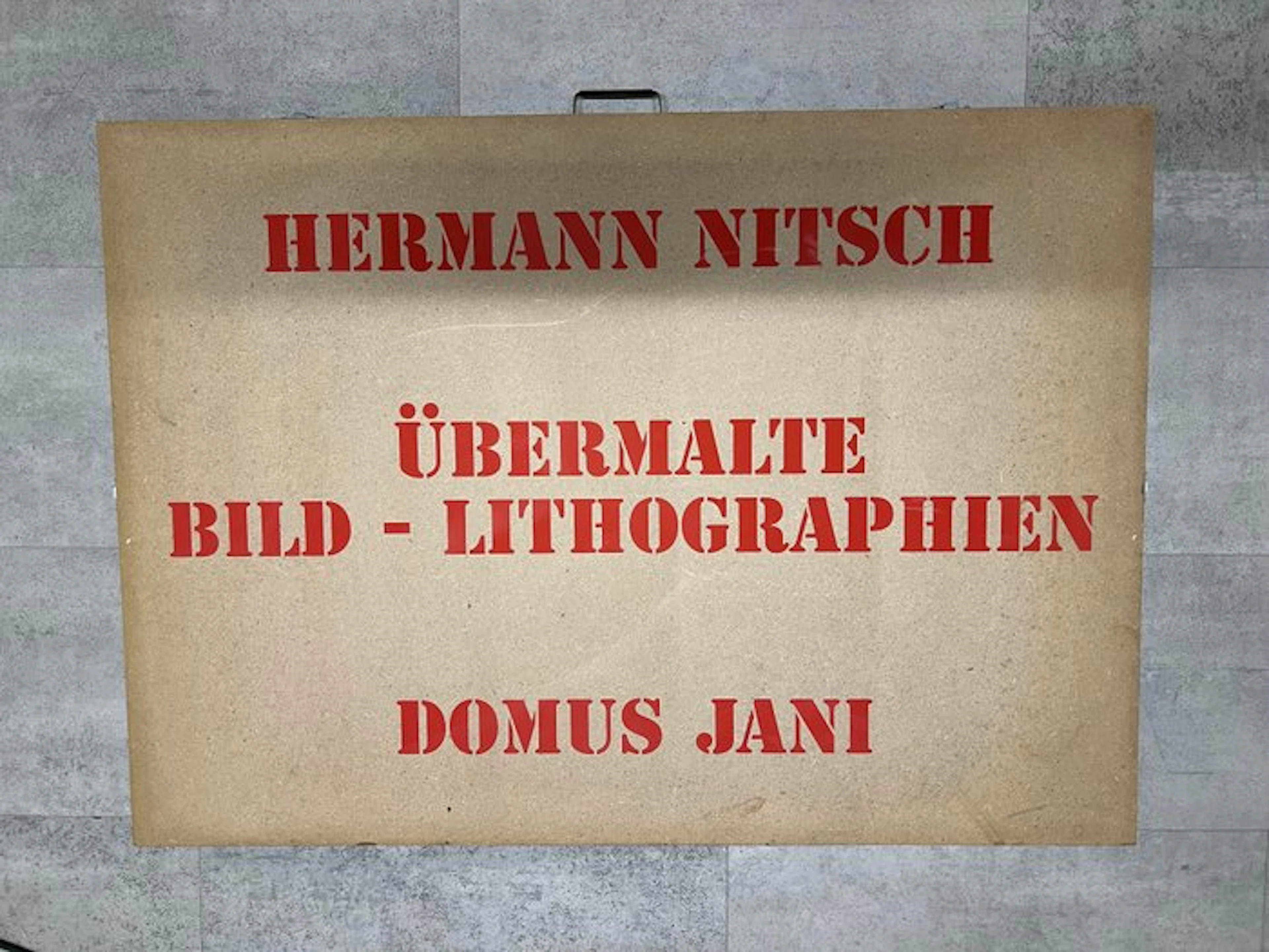 Hermann Nitsch (1938–2022) - Übermalte Bild - Lithographen - 10 fogli