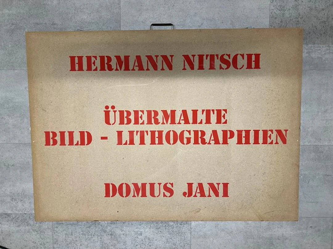 Hermann Nitsch (1938–2022) - Übermalte Bild - Lithographen - 10 fogli