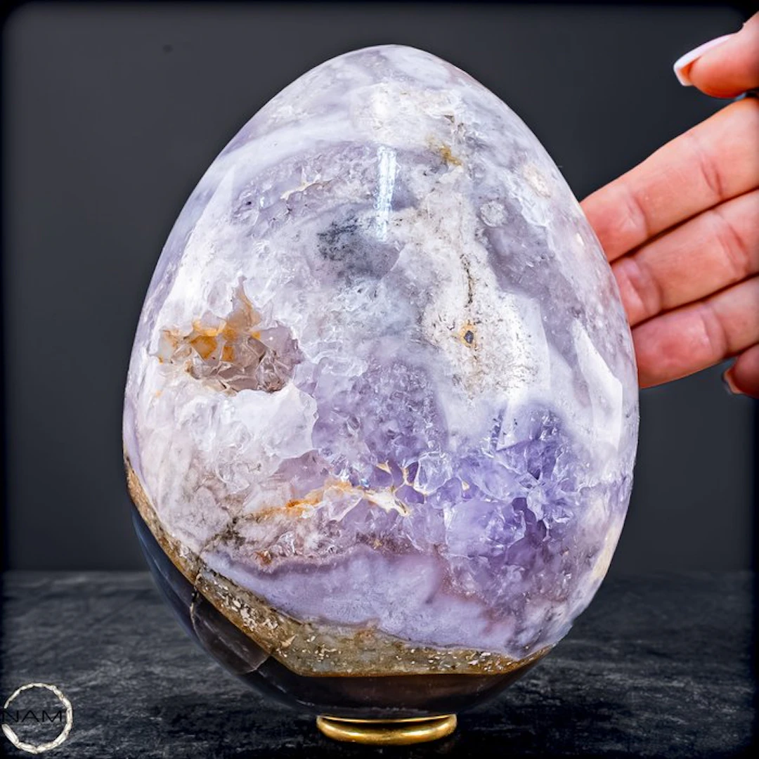 Rarer Orca-Amethyst-Agate with Pink Amethyst – An...