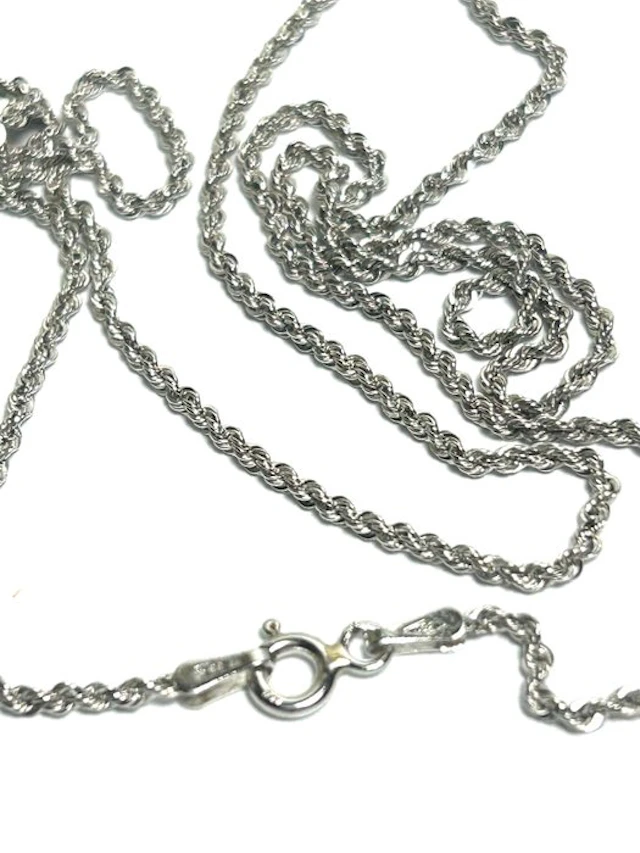 Necklace - 18 kt. White gold