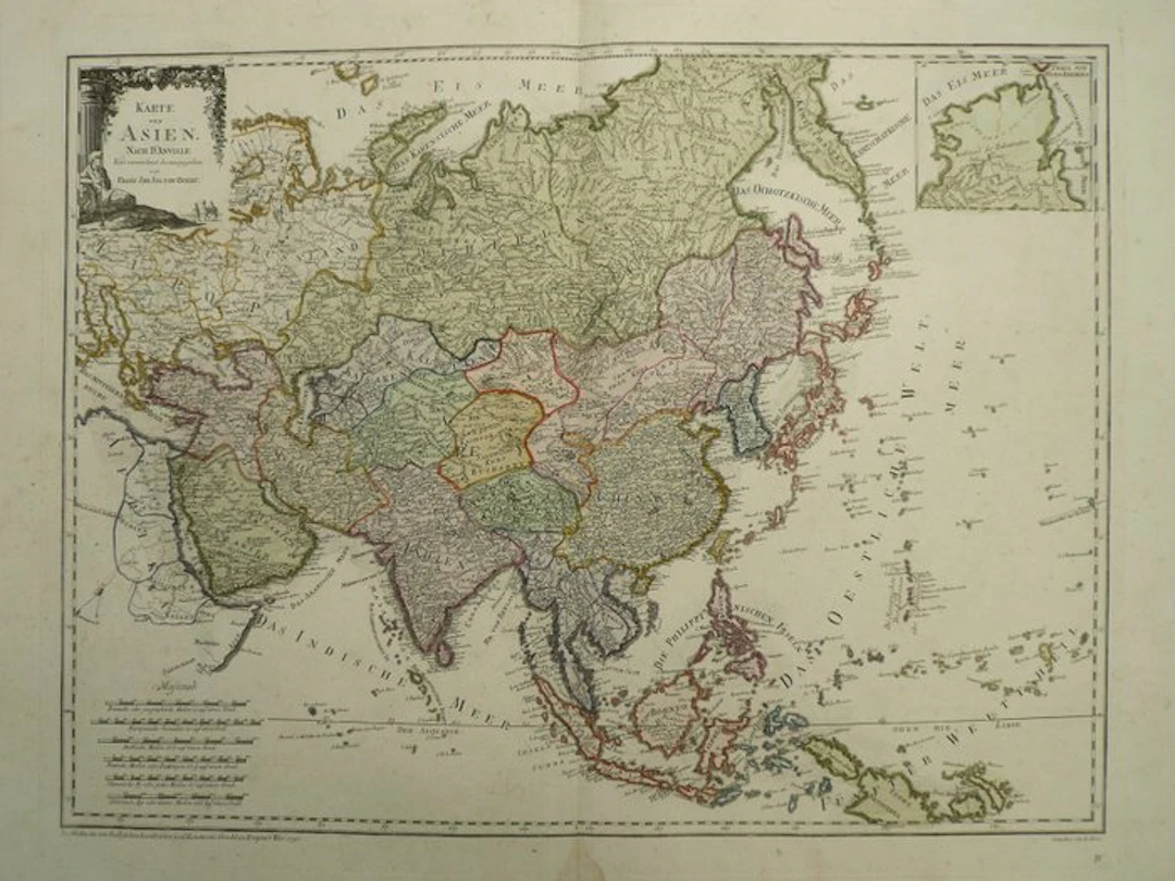 Asia - Arabia / Russia / India / Indonesia / China; J.J
