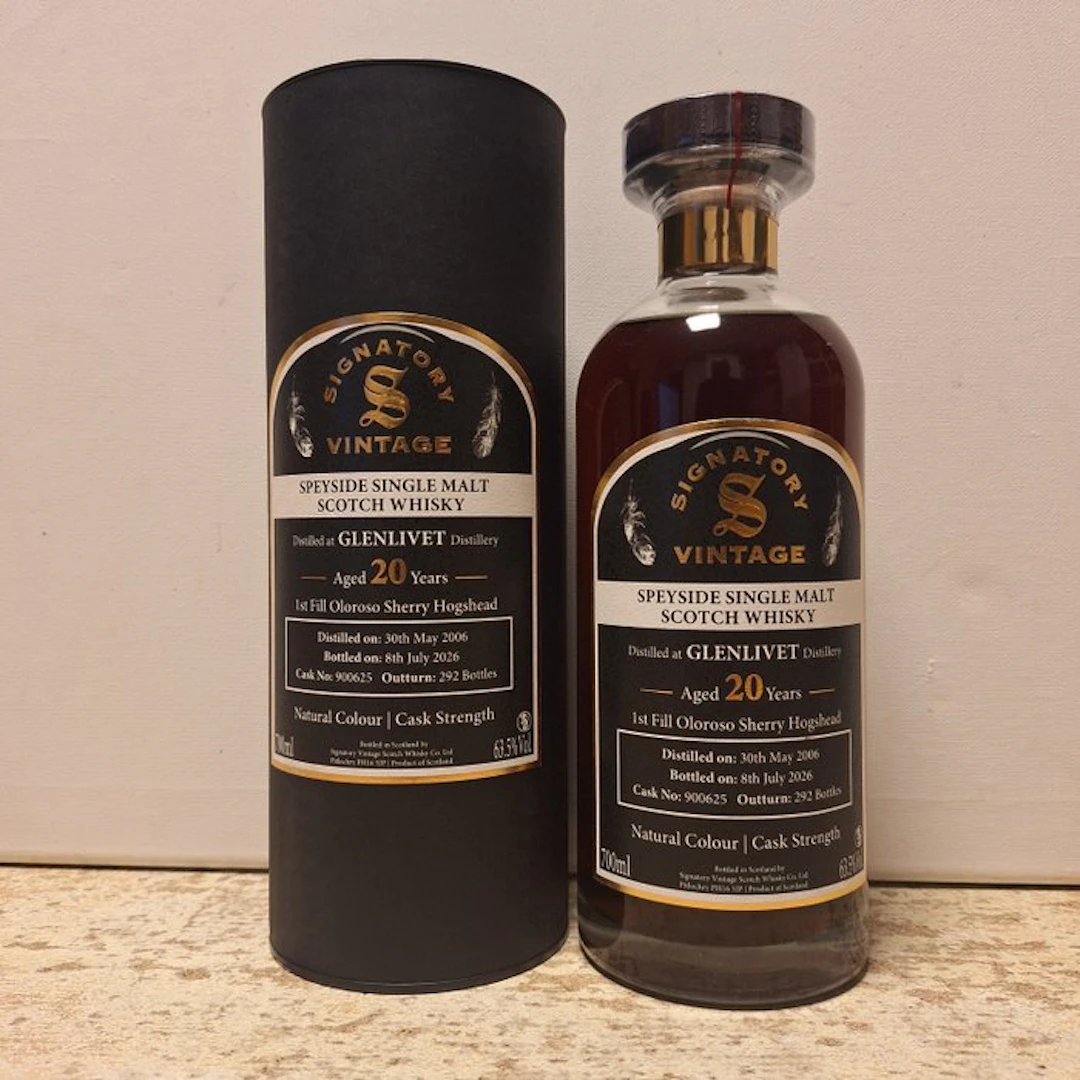 Glenlivet 2006 20 years old Decanter Collection - 1 st...